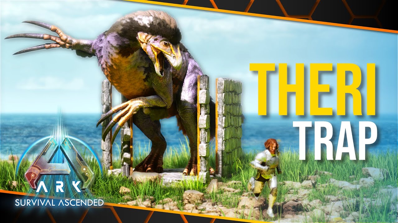How to Build a Therizinosaur Trap in ARK: Survival Ascended!