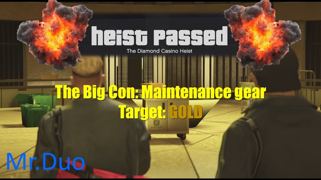 Mr.Duo - GTA 5 Diamond Casino Heist - Maintenance gear