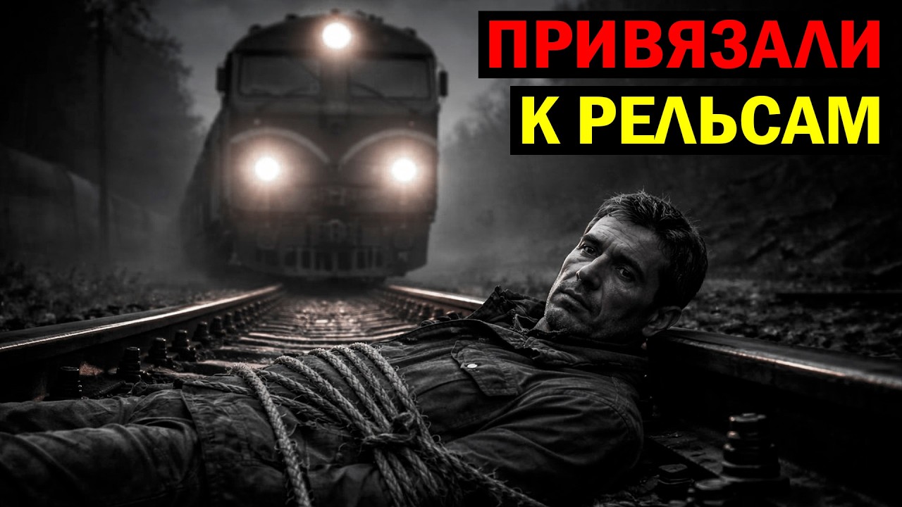 ОНИ ПРИВЯЗАЛИ МАШИНИСТА К РЕЛЬСАМ... Но не учли одну деталь!
