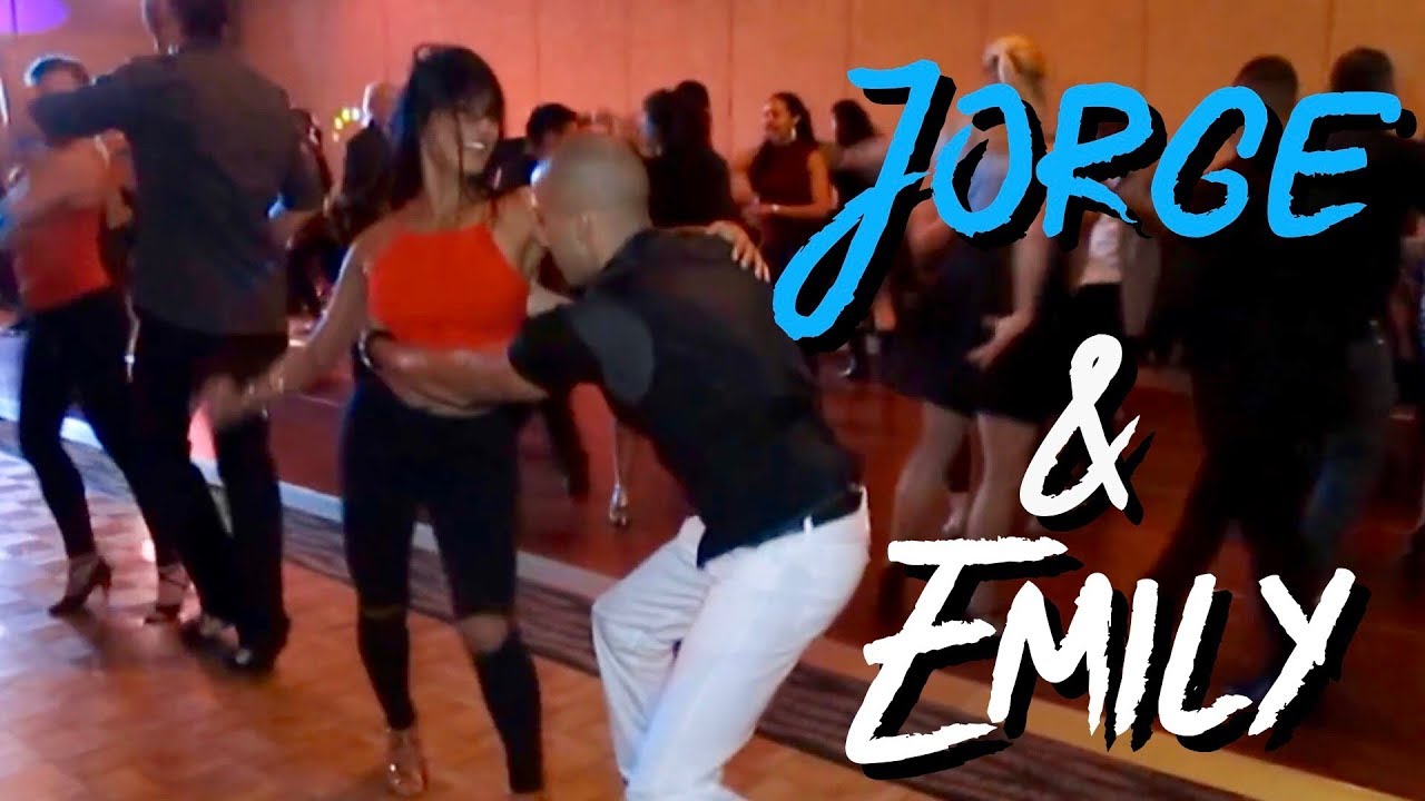 TOP Salsa dancers- Emily Alabi & Jorge Melo @ Charlotte salsa invitational 15. Social dance friday.