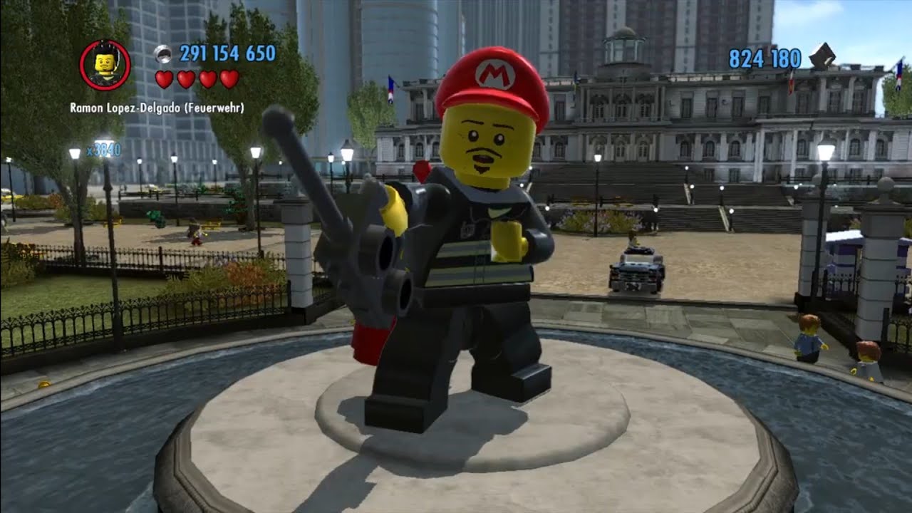 Let's Play Lego City Undercover Part 78: Lady Liberty Island & 100% Lego City Undercover (ENDE)