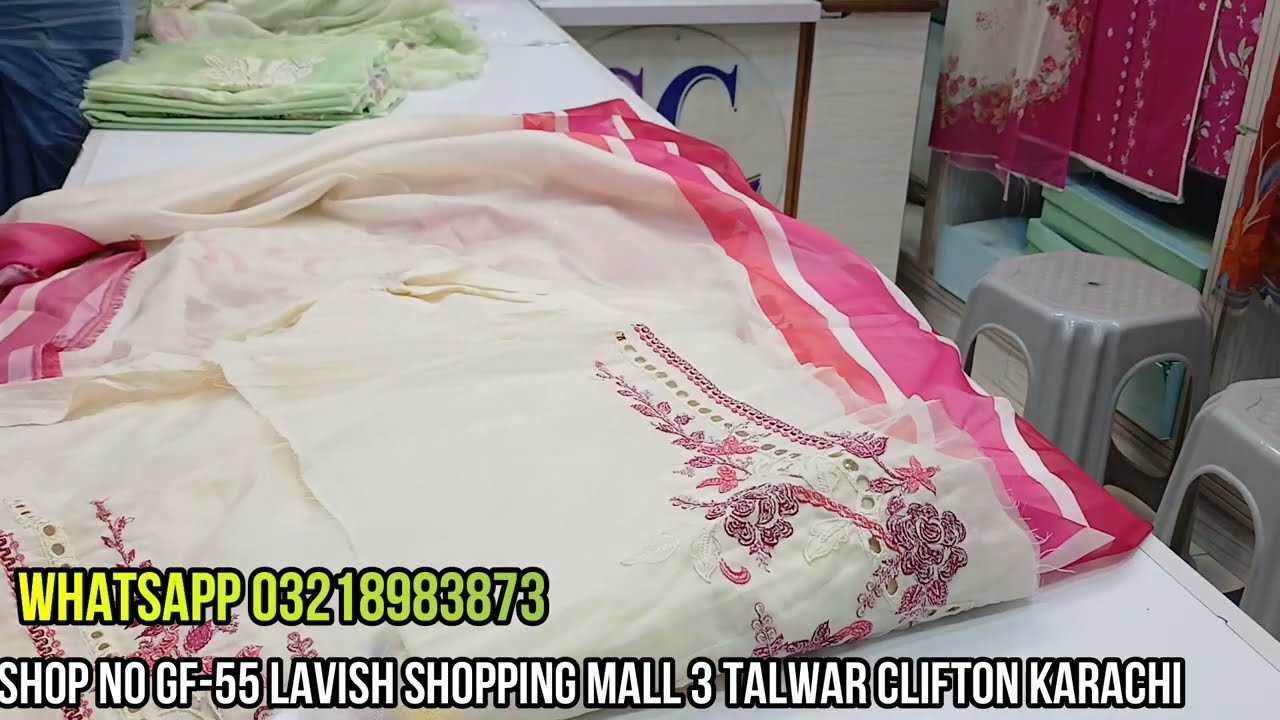 Maria b Original Luxury Lawn 2026 Available at Sharif Collection