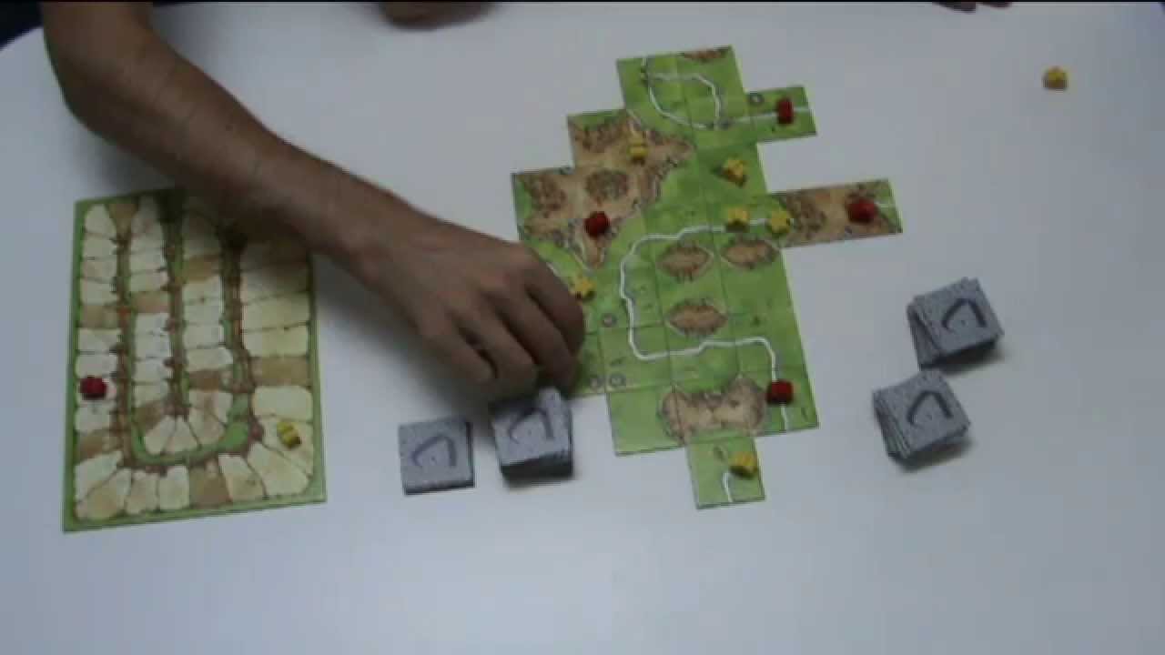 Carcassonne Basico: Partida (Parte 1) Carcassonne Plus