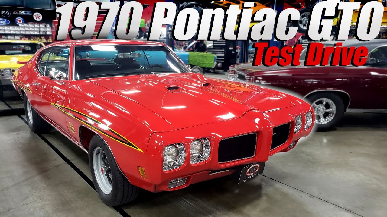 GTO TEST DRIVE!  1970 Pontiac GTO For Sale Vanguard Motor Sales