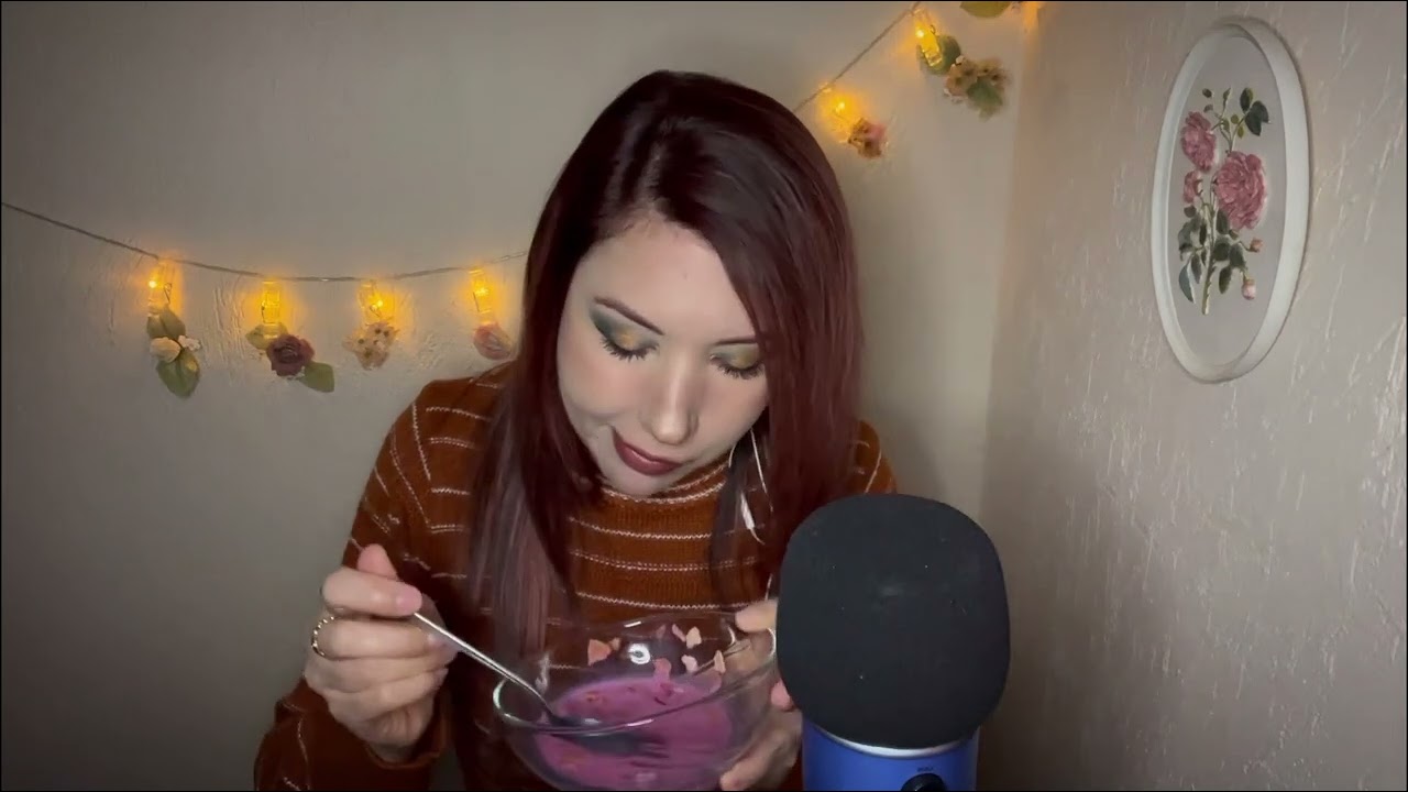 ASMR Eating Cereal with Milk / Comiendo Cereal con Leche | NO Talking | Mukbang