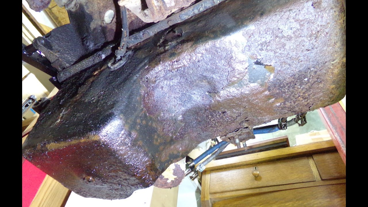 The right way to temporarily fix a rusted & leaking 7.3 Power Stroke oil pan, for under $50!!!