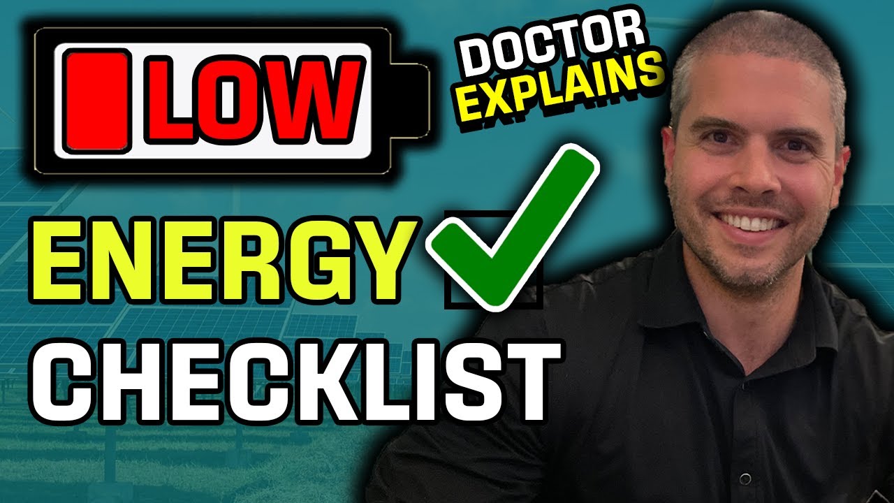 A Low Energy Checklist To Fix Your CONSTANT FATIGUE