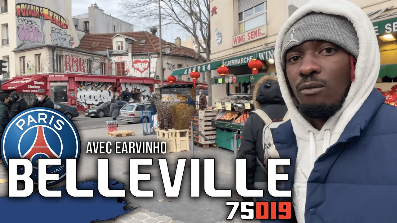 GabMorrison - Visite du quartier Belleville avec Earvinho (Paris 19ème)