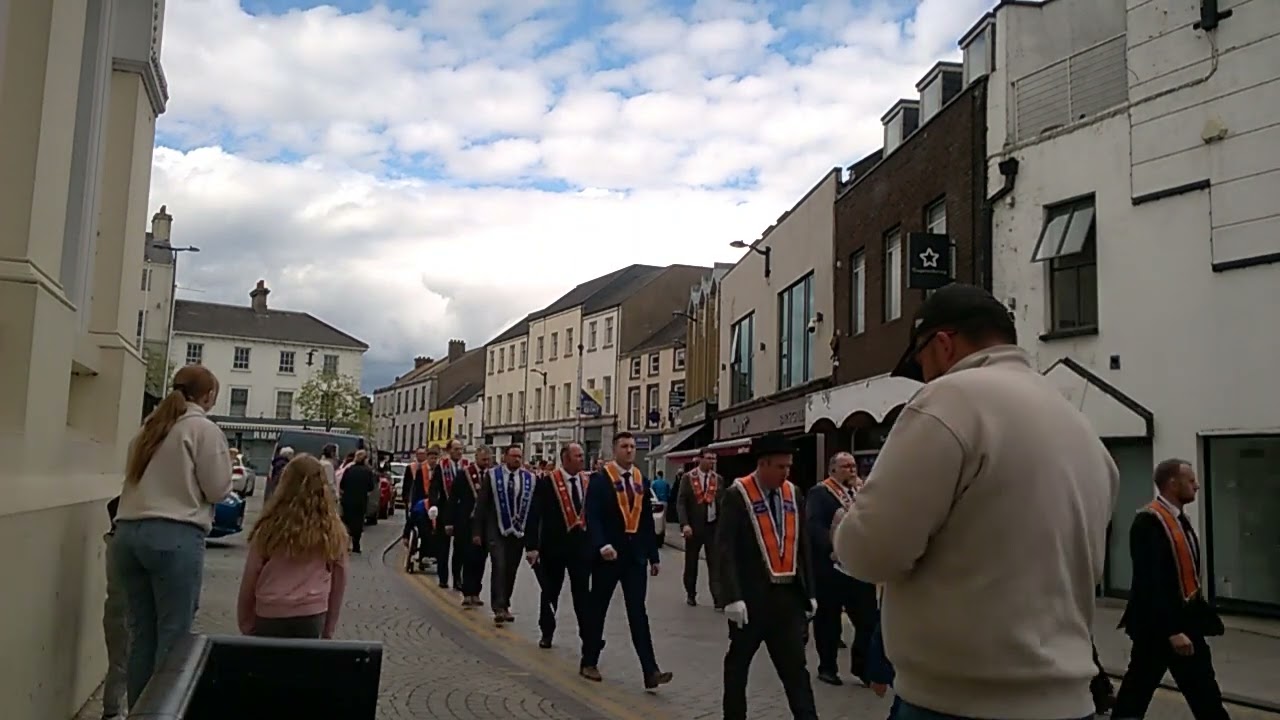 junior orange 50th parade in Armagh