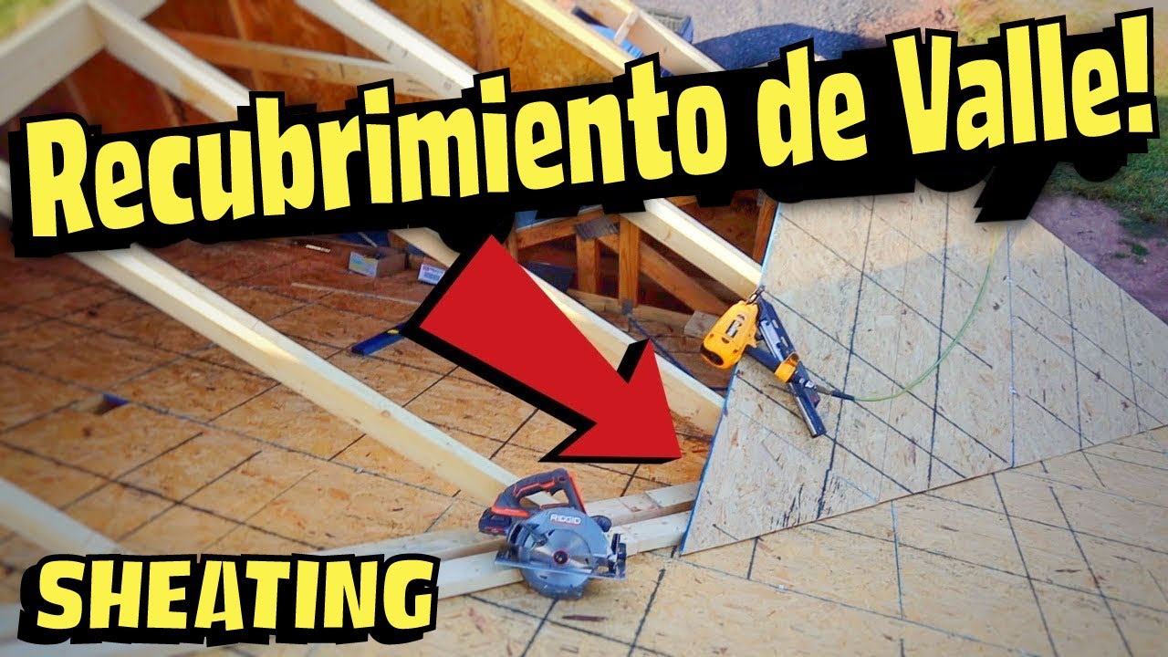 Como Cortar E Instalar Revestimiento OSB En Un Techo De Valle