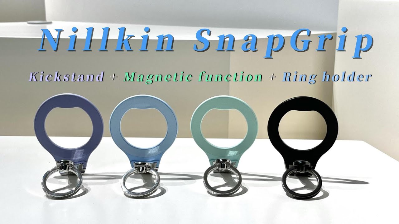 Multi-functional magnetic phone ring holder