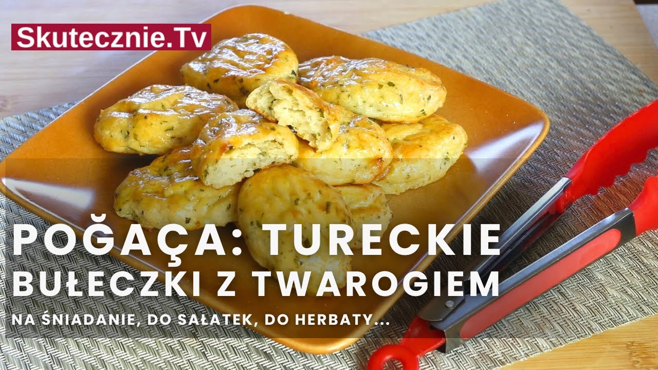 Poğa&ccedil;a. Tureckie bułeczki twarogowe bez drożdży (z olejem i jogurtem) :: Skutecznie.Tv