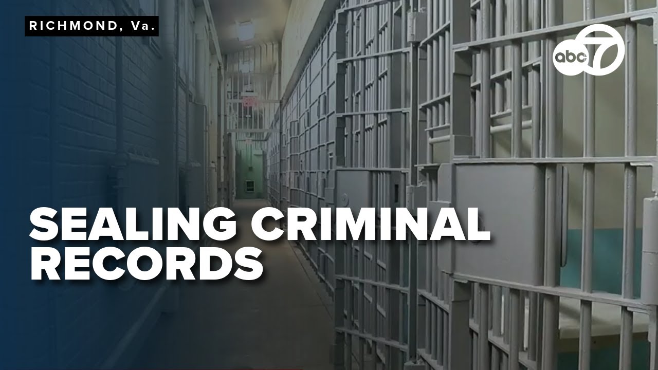 New law in Virginia to allow certain criminal convictions to be sealed from public view