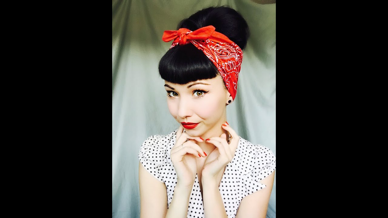 5 Minute Rockabilly Up Do!