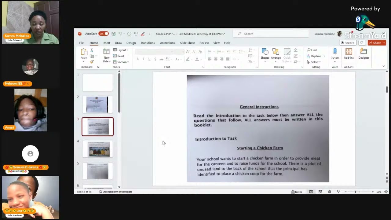 Grade 4 PEP Math Performance Task Sample Questions Critical Thinking Primary Exit Profile Maths Gr 4