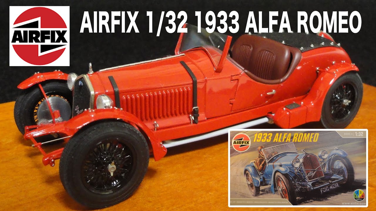 AIRFIX 1/32 1933 ALFA ROMEO
