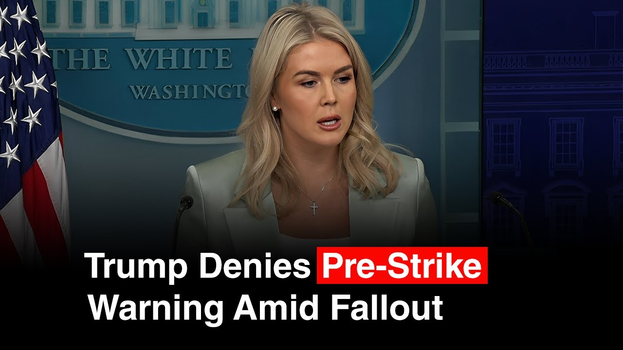 BREAKING: Trump Denies Qatar Warning As Israel Strikes Hamas, Credibility Shaken