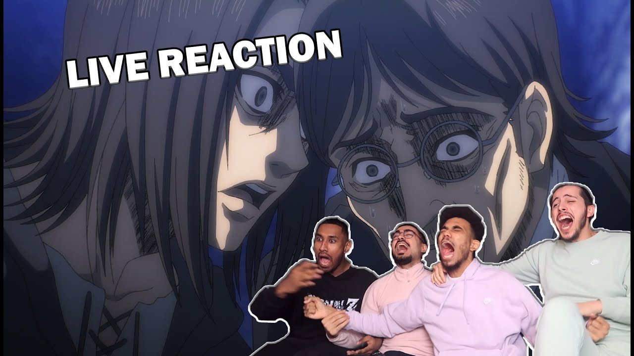 EREN CE CRACK CONTRÔLE GRISHA - SHINGEKI NO KYOJIN S04 EP20 - LIVE REACTION FR