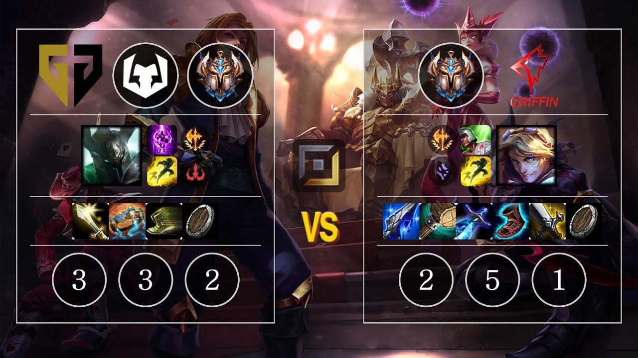 GEN Life Mordekaiser vs Ezreal Bot - KR Challenger Patch 10.10