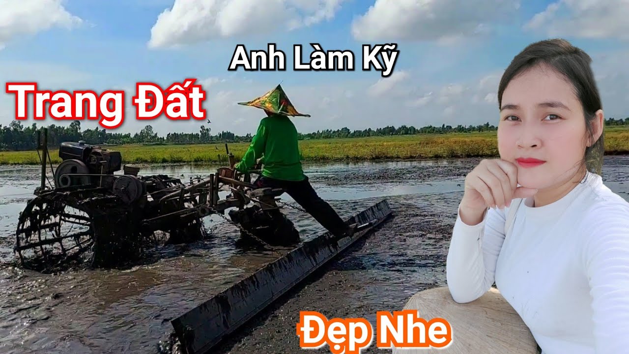Máy Cày Càng Biểu Diễn Trang Đất Quá Đẹp Chuẩn
