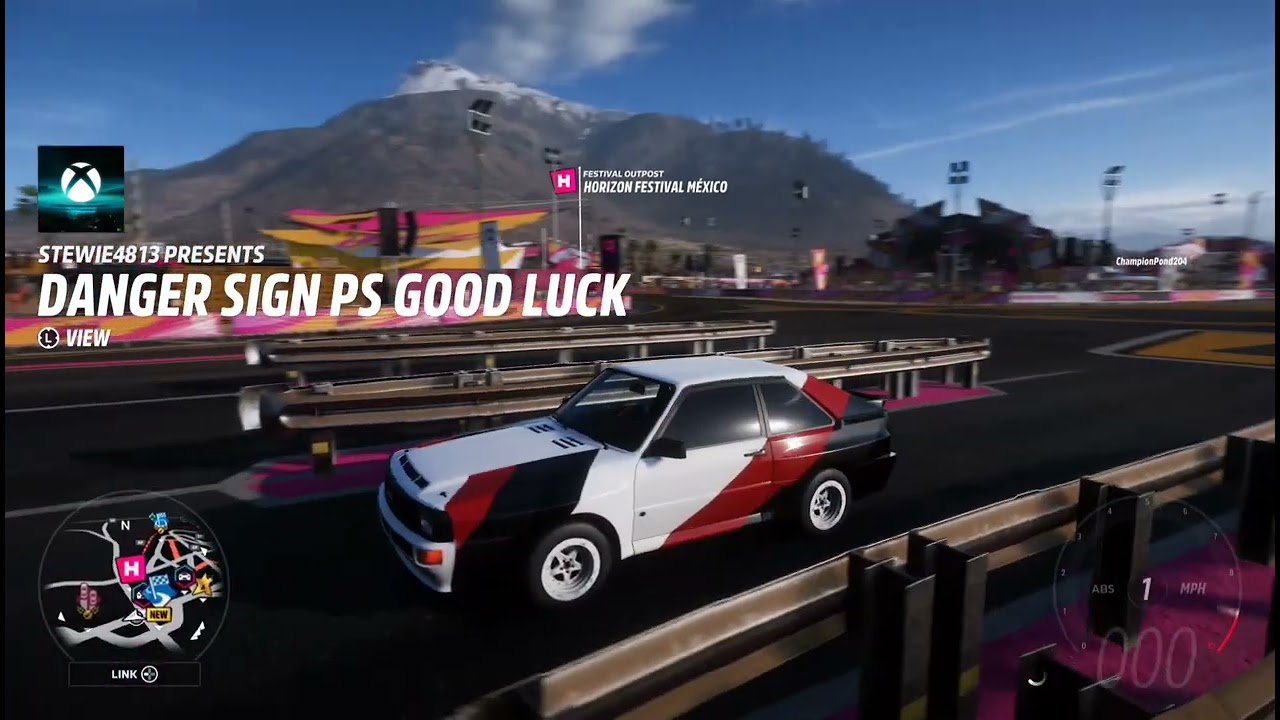 Forza horizon 5 1983 Audi Sport Quattro drag tune