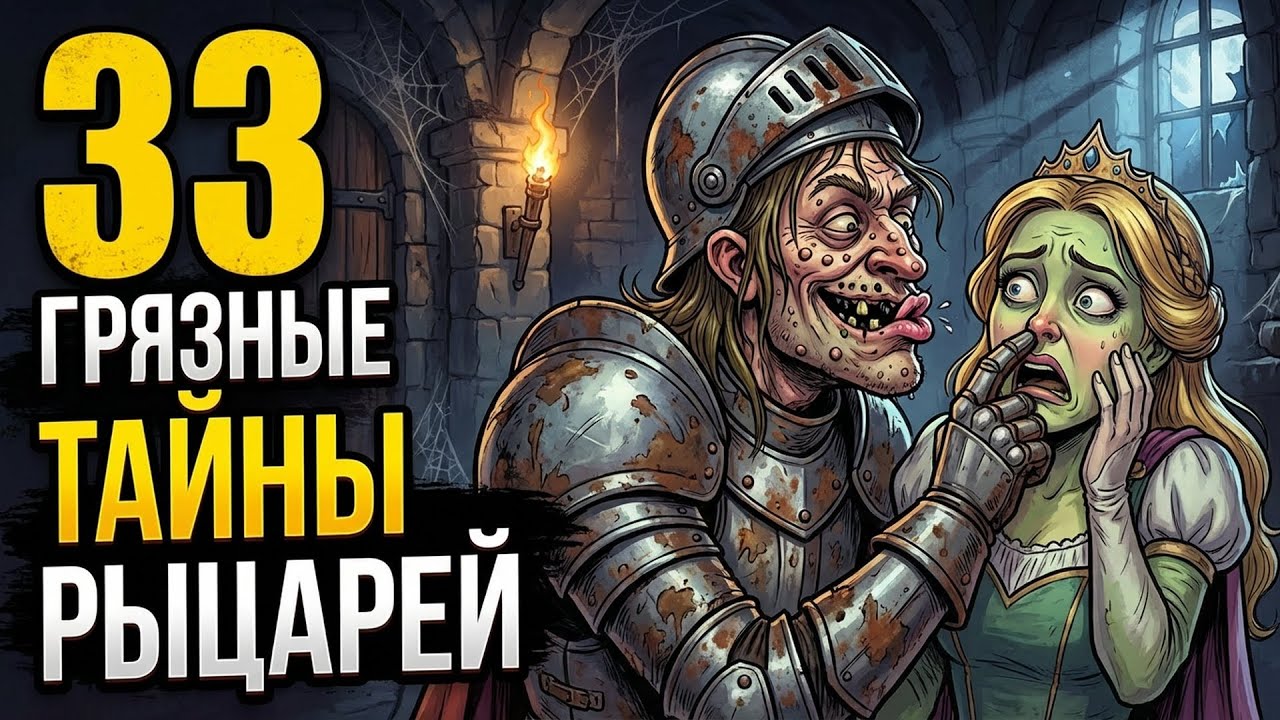 33 МЕРЗКИХ факта о рыцарях: Почему их романтизм — это ПОЛНАЯ чушь