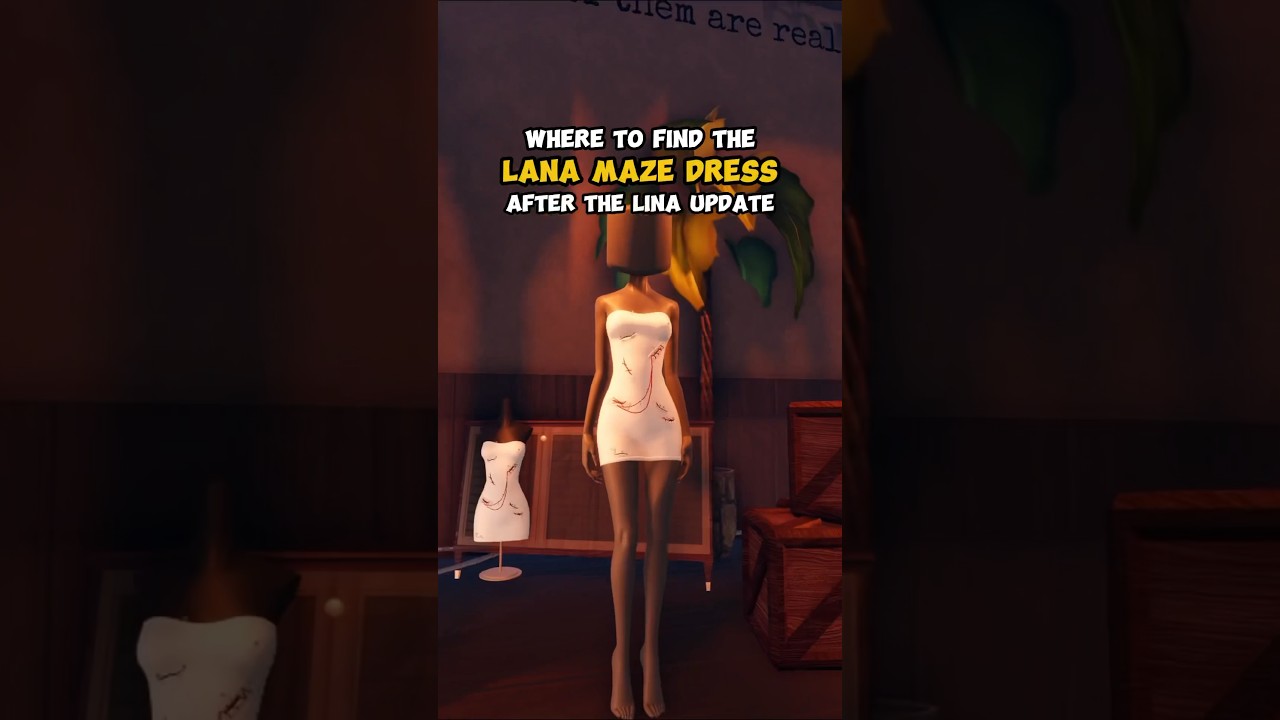 Where to find Lana's Maze Dress AFTER Lina Update | Dress to Impress #dresstoimpress #roblox #dti