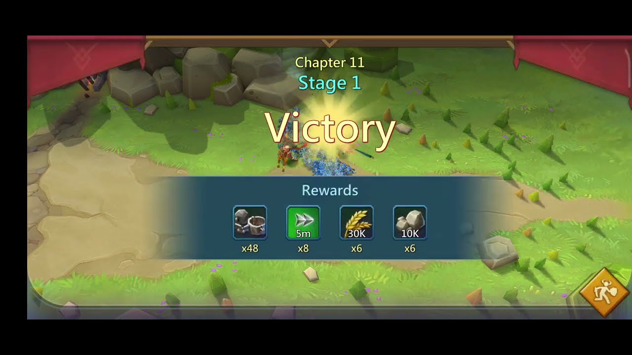 Chepter 11 stage 1 Vergeway lords mobile