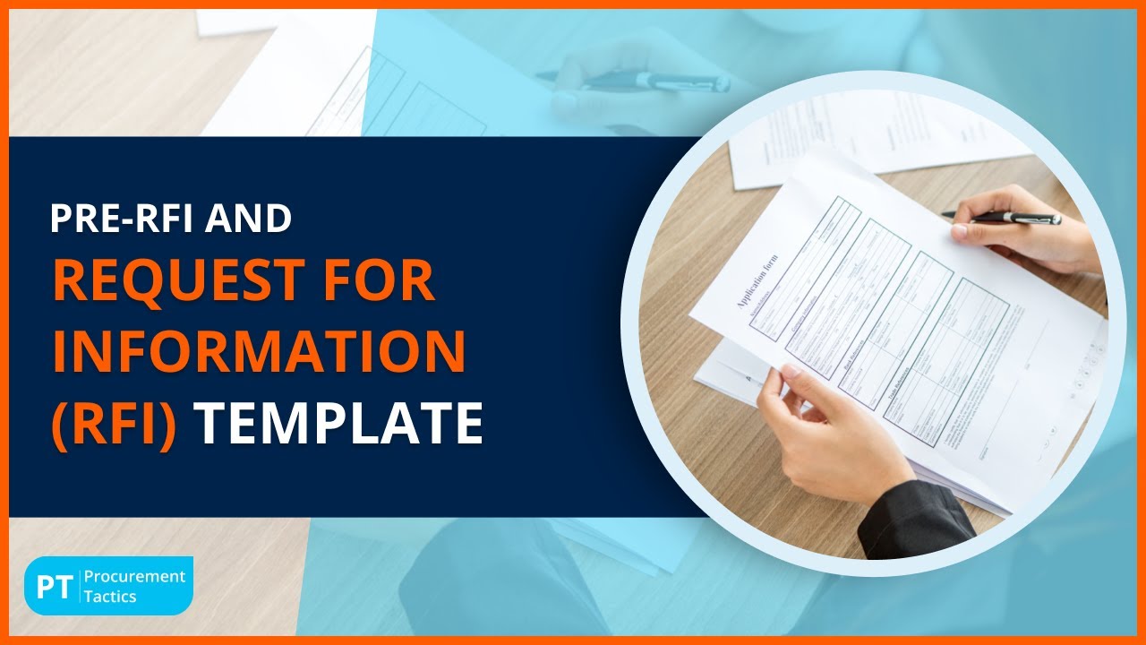 Pre-RFI and Request for Information (RFI) Template |