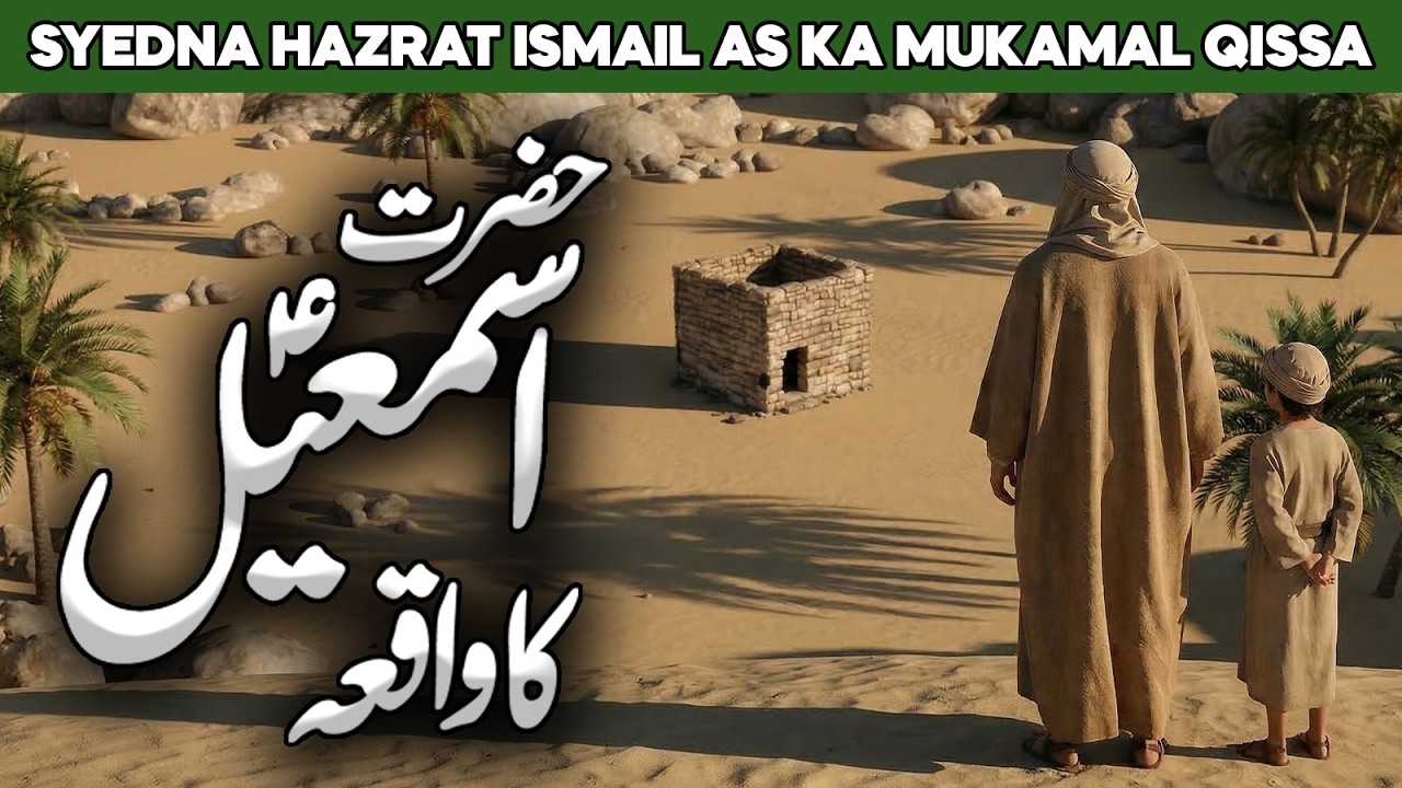 Hazrat Ismail Ka Waqia | Sacrifice of Hazrat Ismail | Stories of the Prophets | Al Habib Islamic