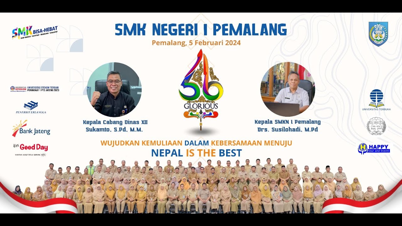 HUT KE 56 SMK NEGERI 1 PEMALANG 