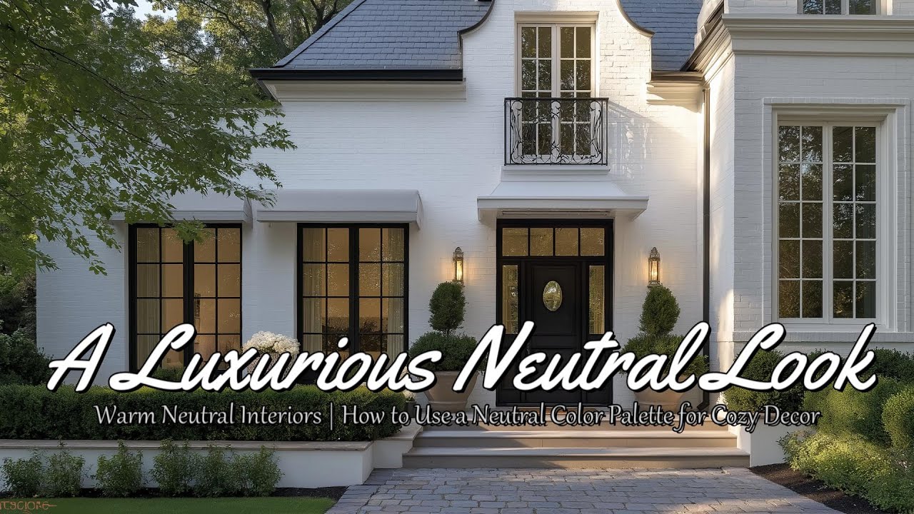 ✨Warm Neutral Interiors Home | How to Use a Neutral Color Palette for&nbsp;Cozy&nbsp;Decor