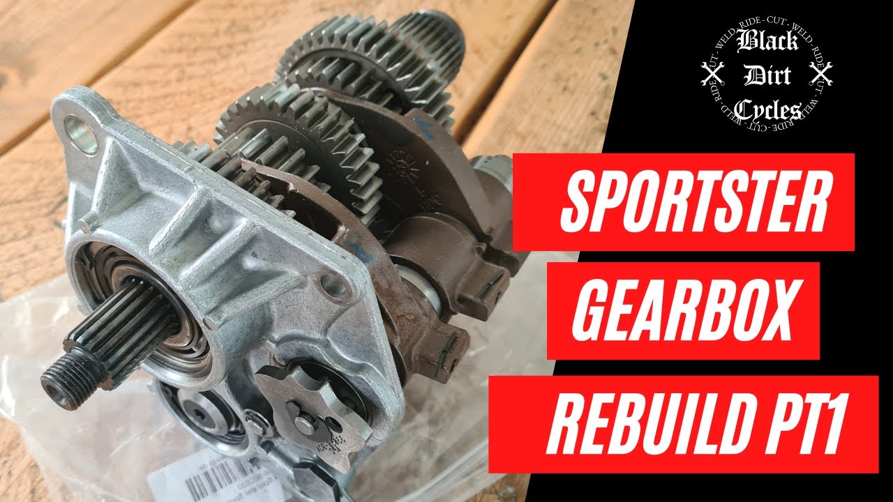 Harley Davidson Sportster Gearbox Rebuild pt1