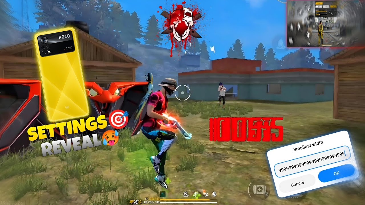Free Fire Highlights Poco X4 Pro 5G ⚡ Dpi + Settings ⚙️ + Skills 🎯  Poco X4 Pro Free Fire Gameplay 🥵
