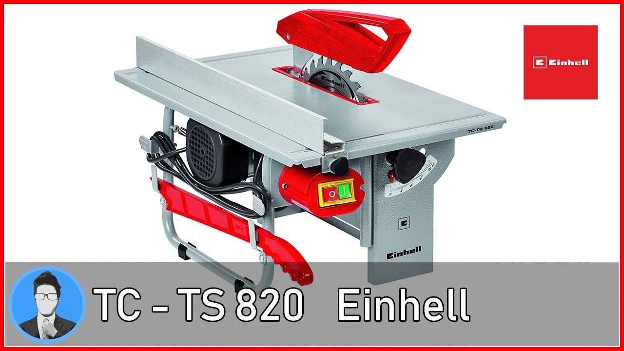 Einhell TC-TS 820 Sega Circolare da Banco [Assemblaggio]