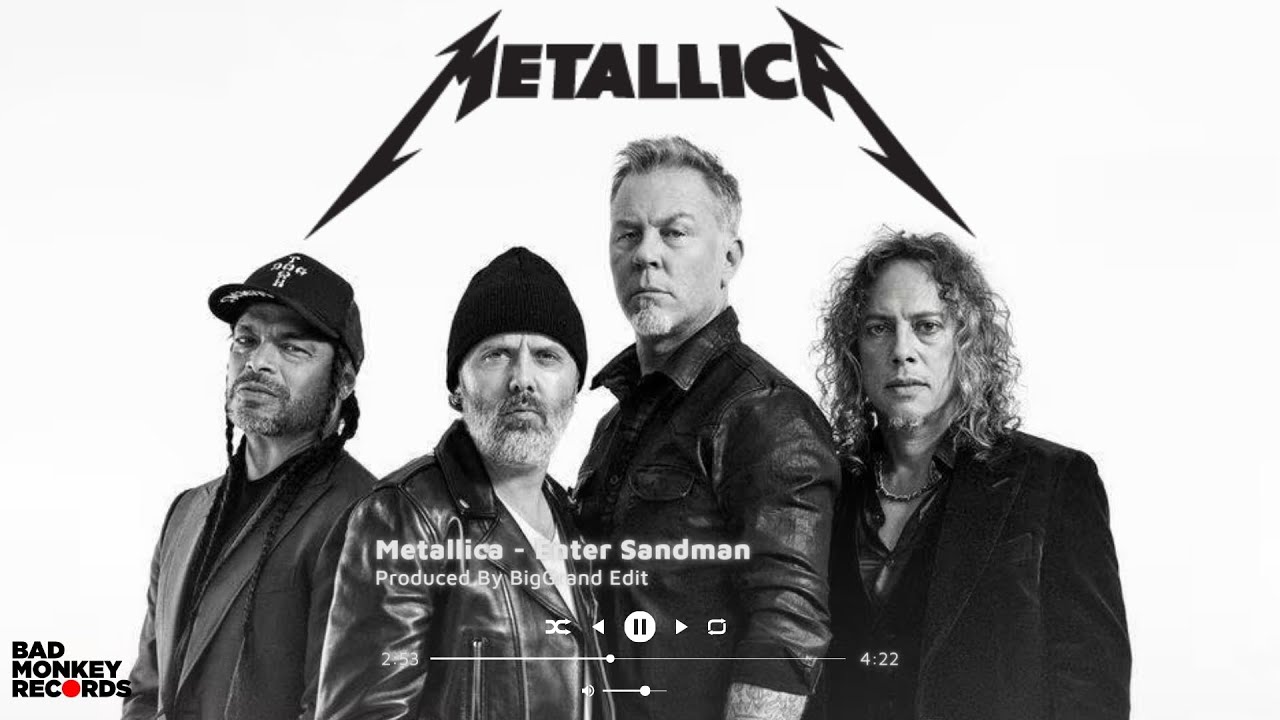 METALLICA - ENTER SADMAN (BigGrand Edit) #metallica #entersadman #2024songstiktok #techhouse