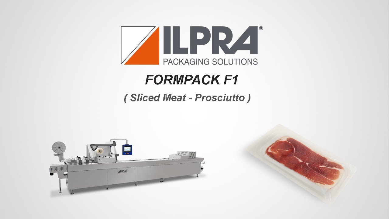 ILPRA Thermoformer machine for slice meat packaging - Formpack F1