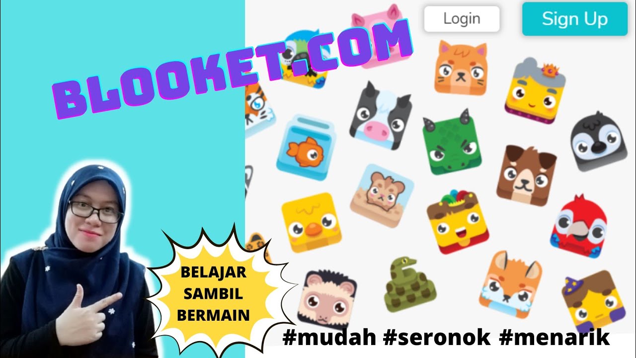 Kuiz (games) pdpr yang menarik di Blooket