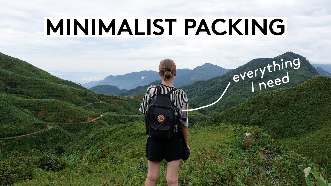 MINIMALIST PACKING  | Traveling Light Using My 16L Backpack