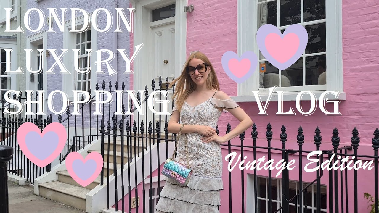 LONDON LUXURY SHOPPING VLOG 2020 - Come Shopping With Me at Harrods, Dior, Chanel & Louis Vuitton LV