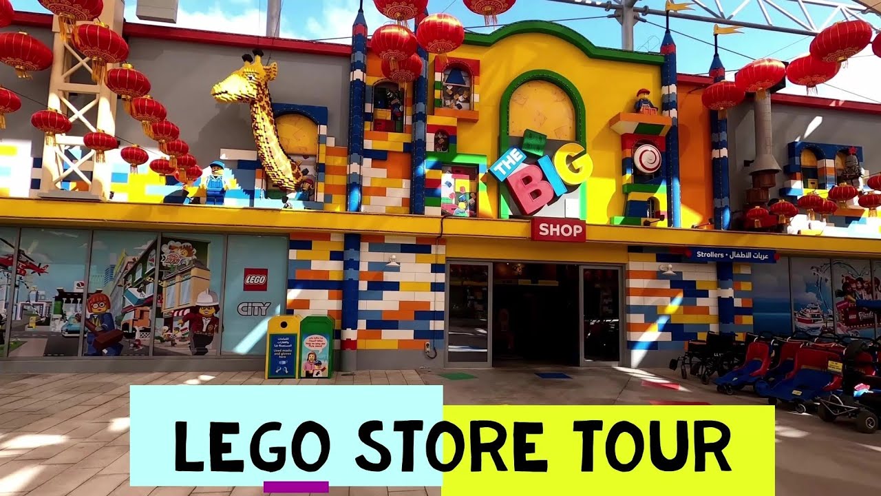 Legoland Lego Store - The Big Shop - Legoland Dubai