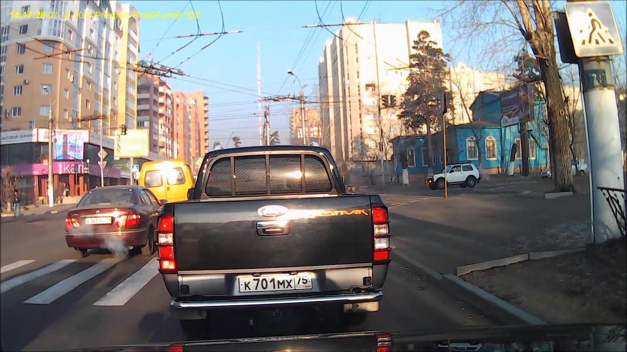Хам на дороге