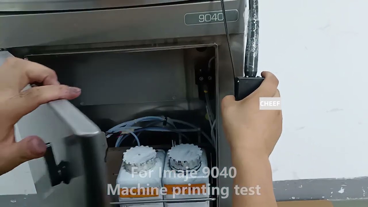 The simple and easy-to-understand Imaje 9040 machine printing test is here!