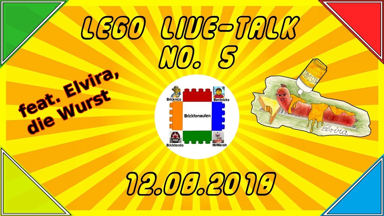 LEGO LIVE-TALK #5 w/ Bricknico, Bricktendo & Mr. Meroh (Bricktonauten)