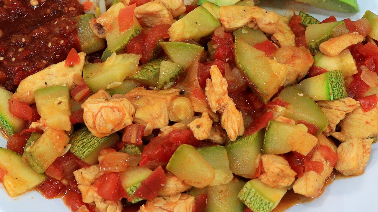POLLO CON CALABACITAS