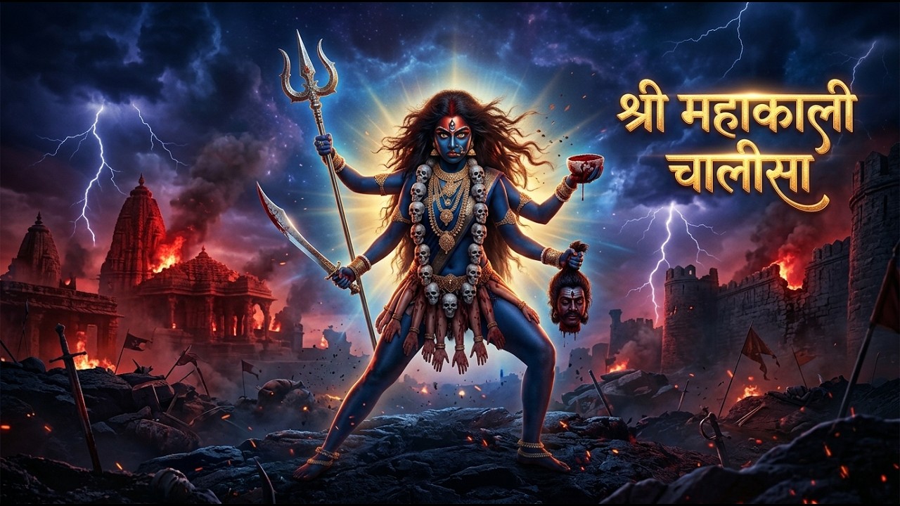 श्री महाकाली चालीसा | Shree Mahakali Chalisa | Fast Powerful Kali Bhajan | Jai Maa Kali |
