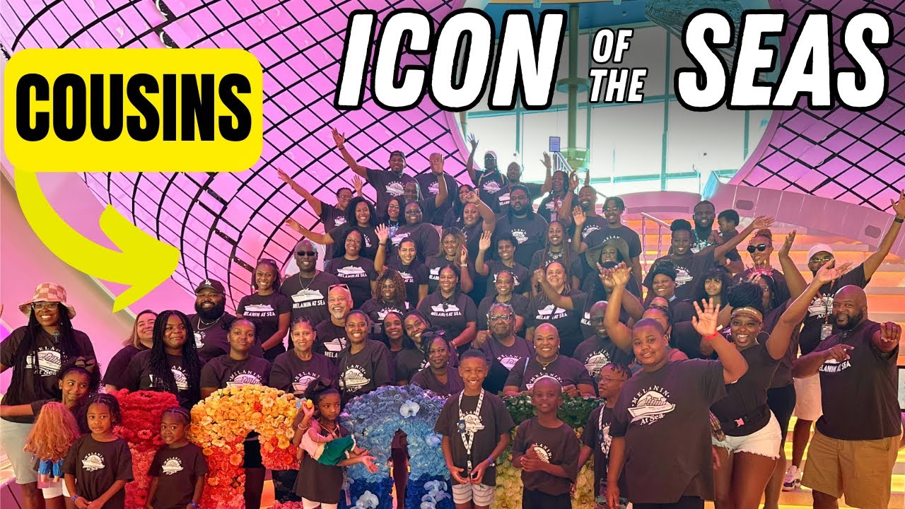 How we spent our First full day at sea on the Biggest Cruise Ship in the World! ICON OF THE SEAS