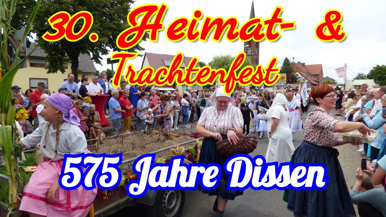 30. Heimat  & Trachtenfest / 575 Jahre Dissen / Großer Umzug