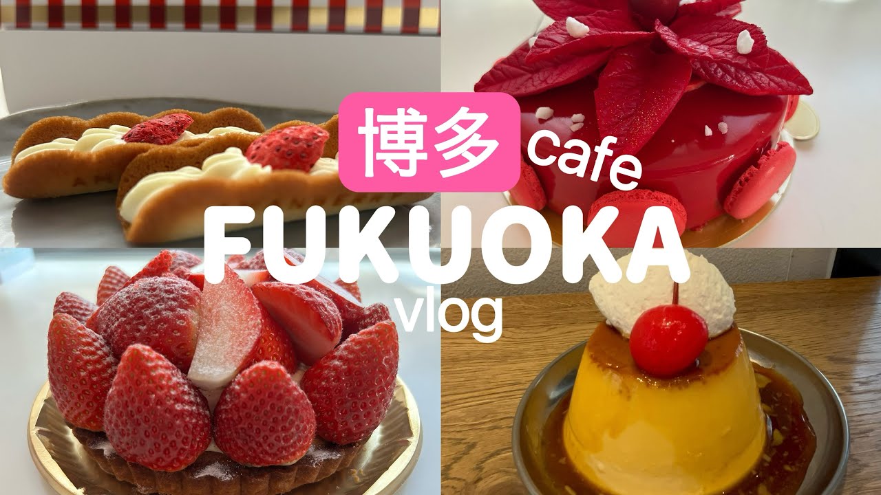 【福岡カフェ】博多カフェ巡り/博多の絶景カフェ/博多カフェ7選/博多土産/クリスマスケーキ