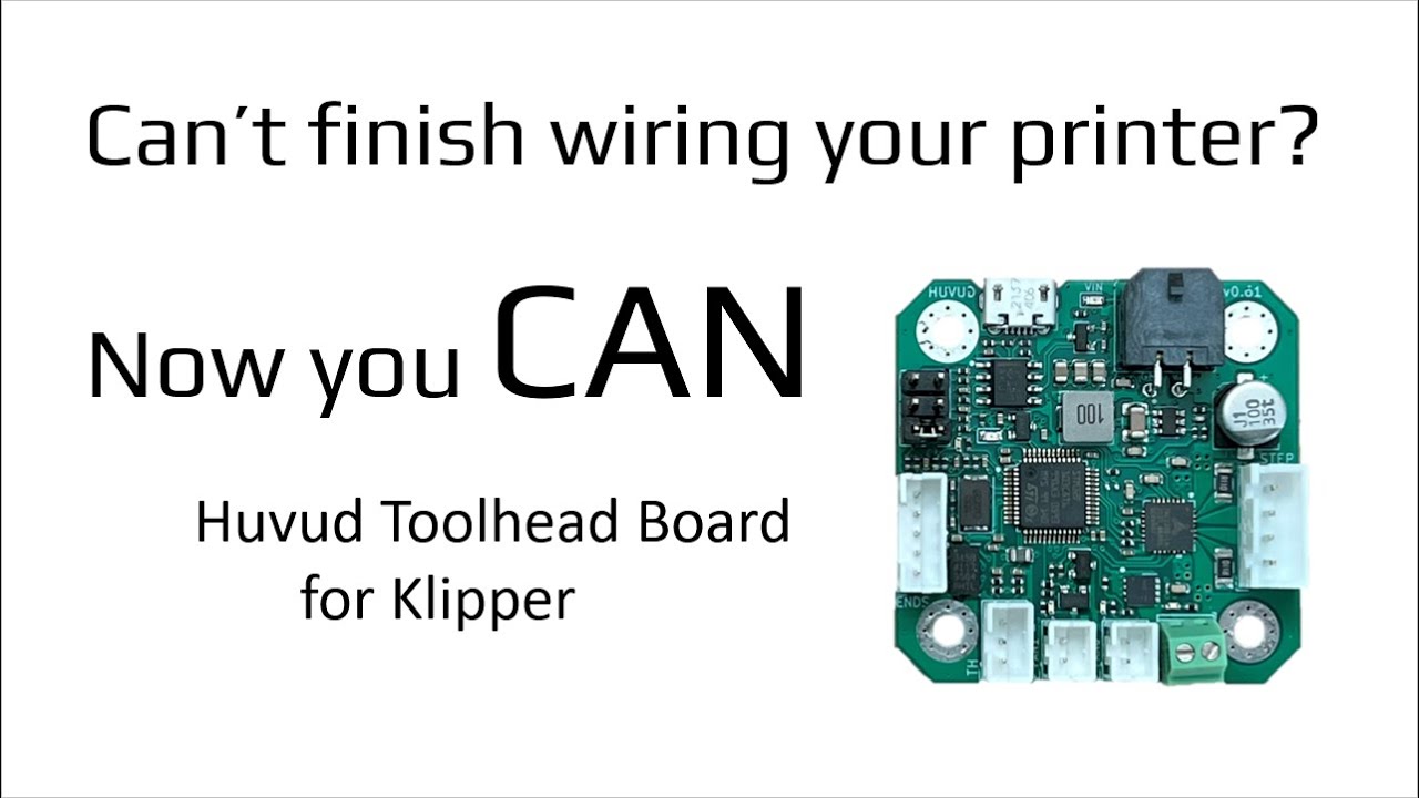 Simplify your 3D Printer with a CAN Toolhead Controller!